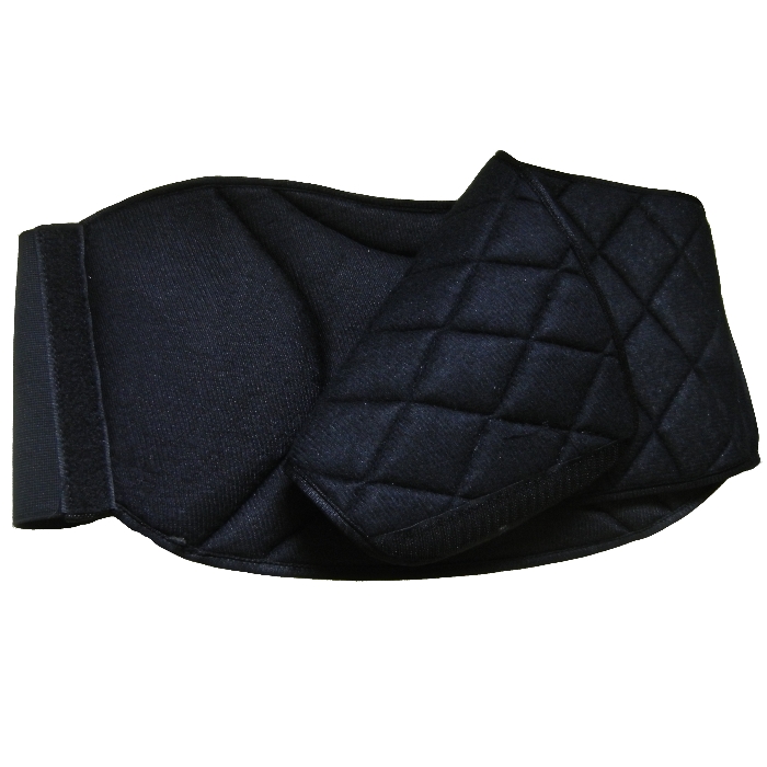 Ledvinový pás na motorku SECA Dual černý/žlutý fluo