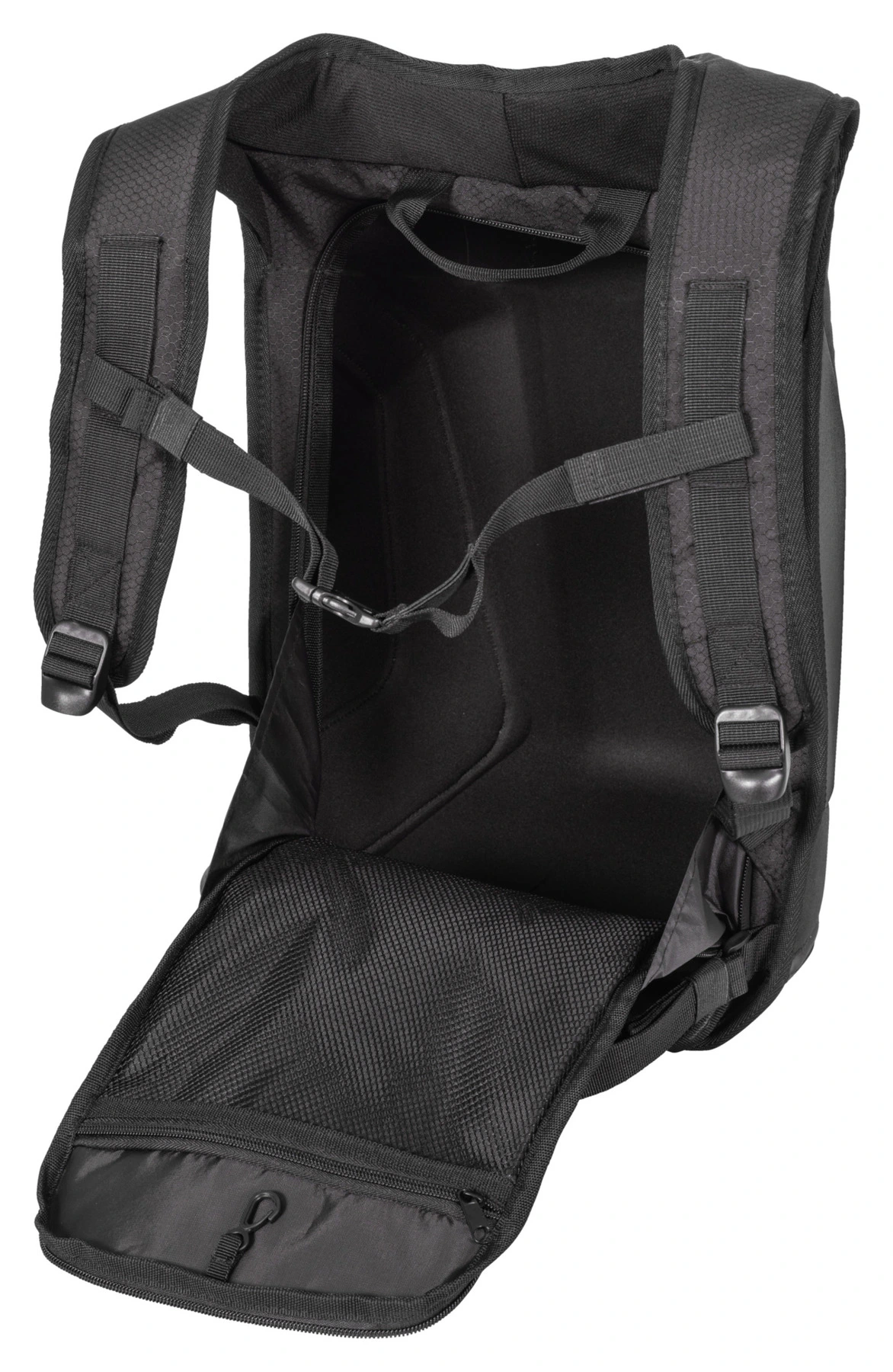 Batoh na motorku Louis "Sport" černý 18 litrů, polotvrdá skořepina