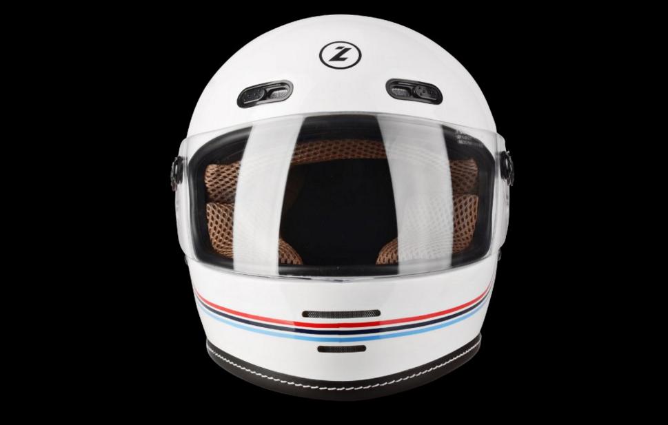 Lazer Oroshi WINGS, retro helma na motorku - v.L