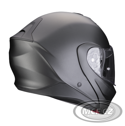 Výklopná helma na motorku SCORPION EXO-930 EVO Solid perleťově černá matná