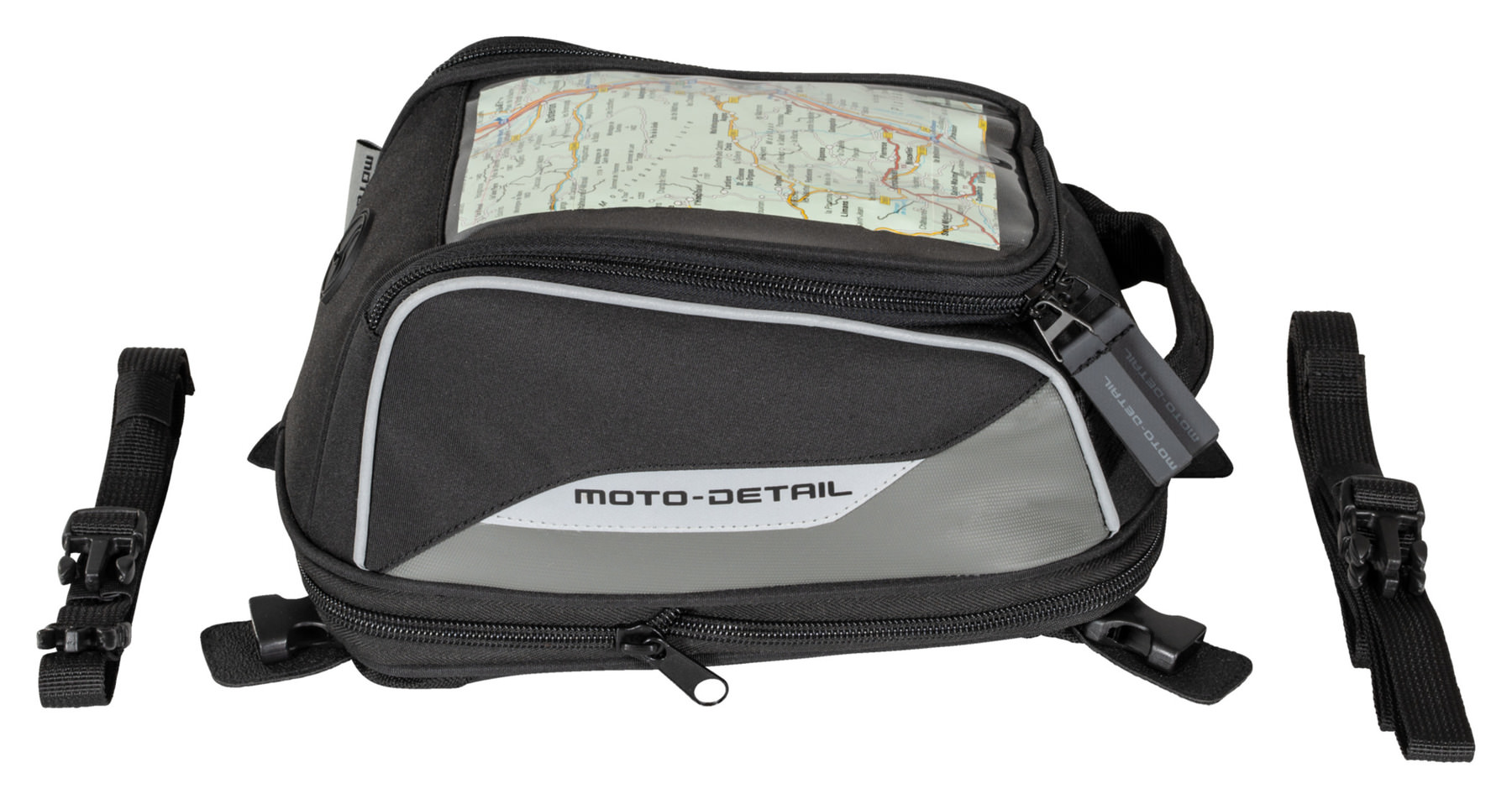 Tankvak (Tankruksak) na motorku Moto-detail 4L, magnetický/řemenový