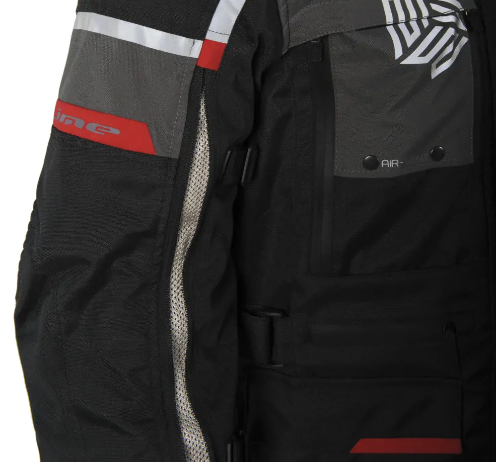 MBW MEMPHIS JACKET BLACK, textilní 3-vrstvá bunda na motorku + DOPRAVA ZDARMA