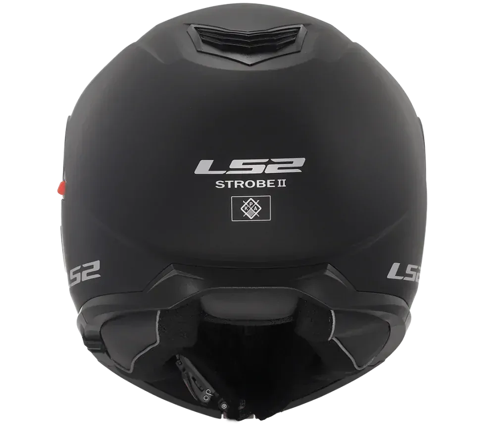 LS2 FF908 STROBE II Solid matt black, výklopná helma na motorku