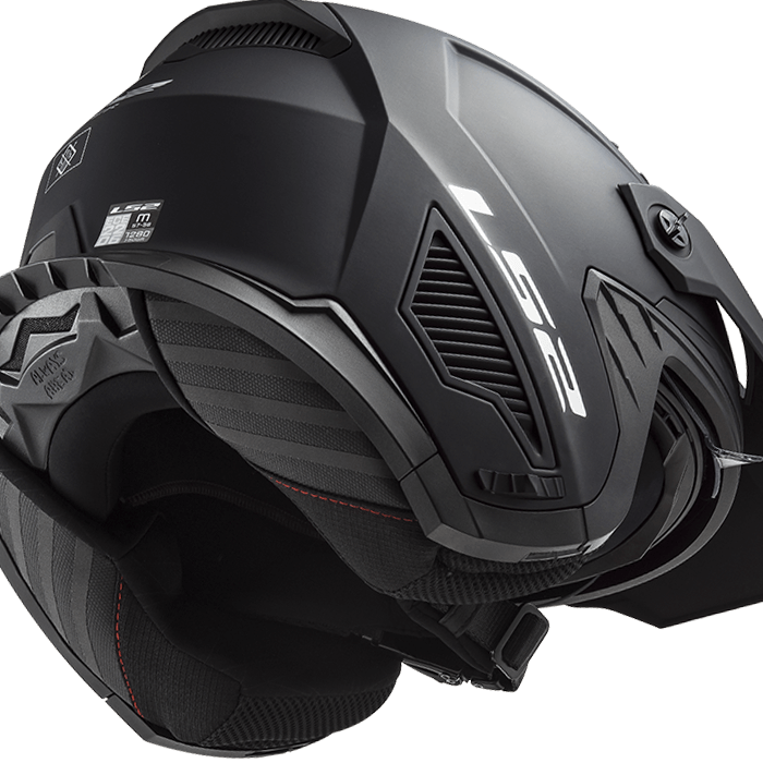 LS2 OF606 DRIFTER Solid MATT Black, otevřená helma s odnímatelnou bradou