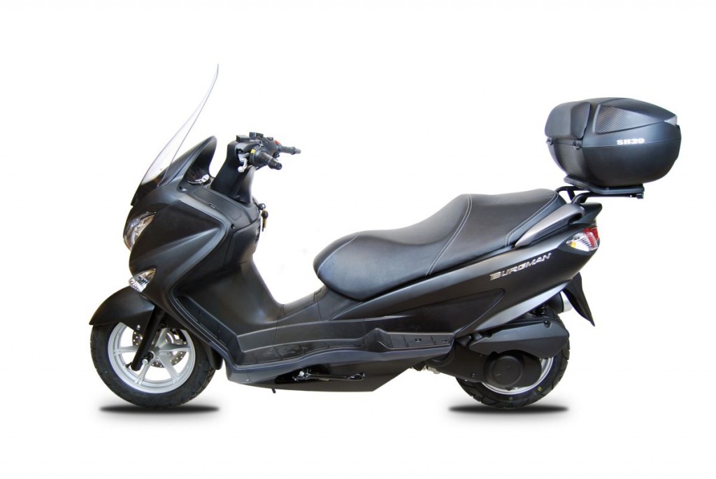 Vrchní kufr na motorku SHAD SH39, 39L (s plotnou)