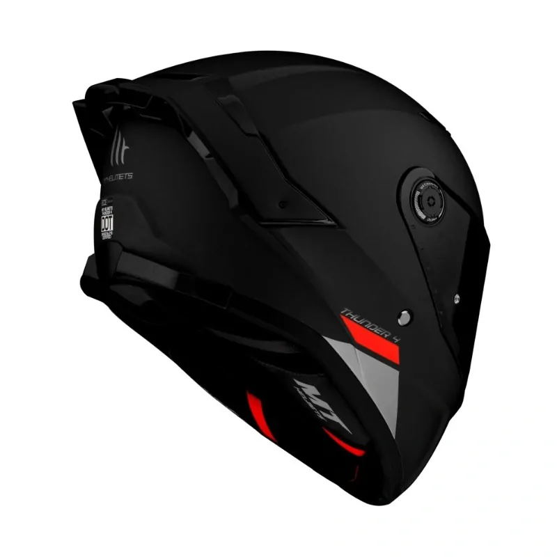 Integrální helma na motorku MT THUNDER 4 SV černá matná FF118SV 