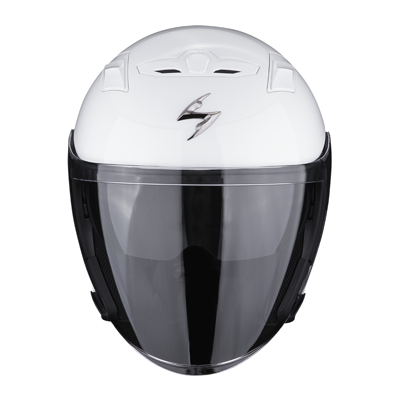 Helma na motorku Scorpion Exo-230 Solid bílá