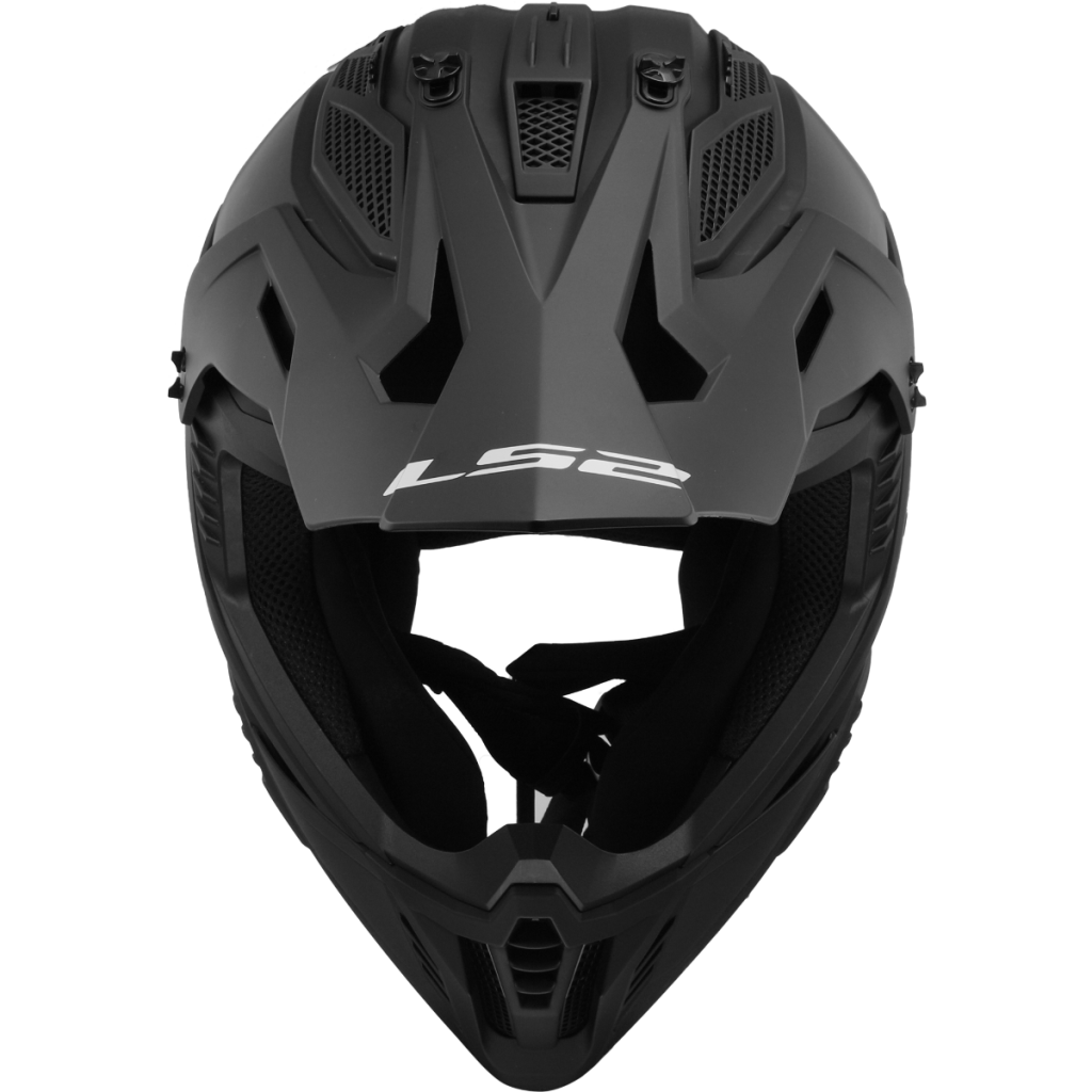 Motokrosová helma na motorku LS2 MX708 FAST II SOLID MATT BLACK