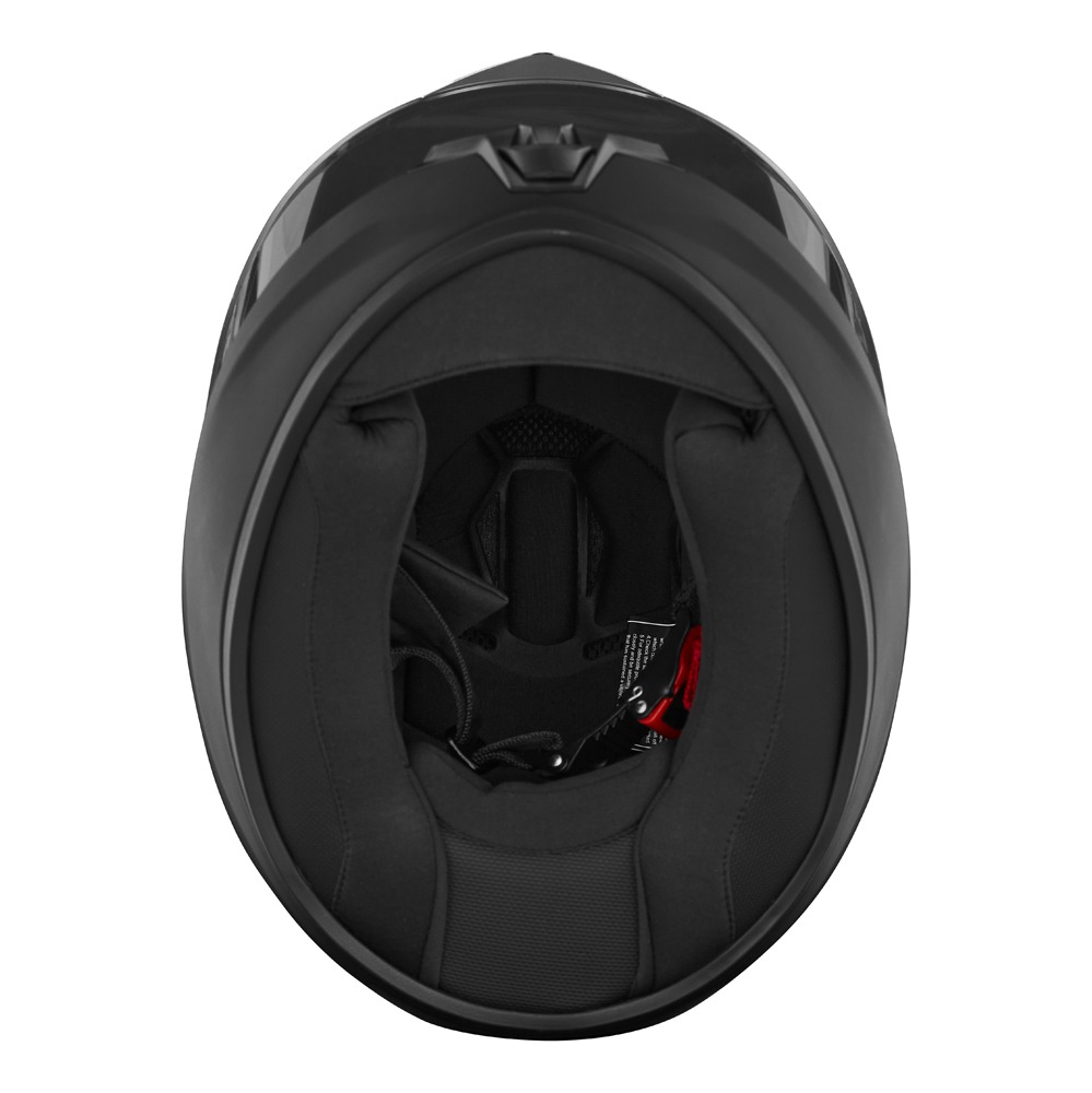 Dětská integrální helma na motorku NOX N731, černá matná