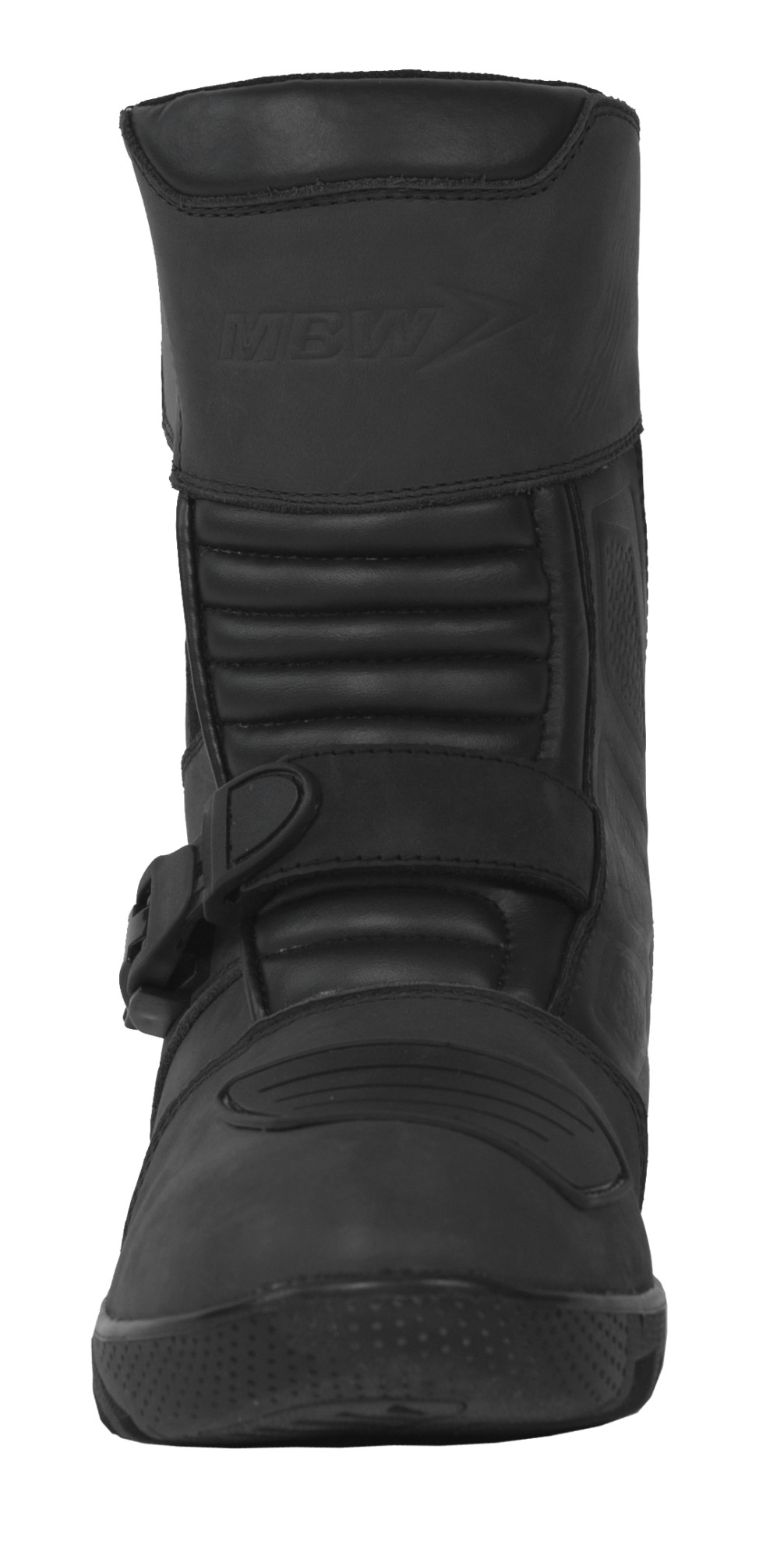 Boty na motorku MBW SIERRA Black, kožené