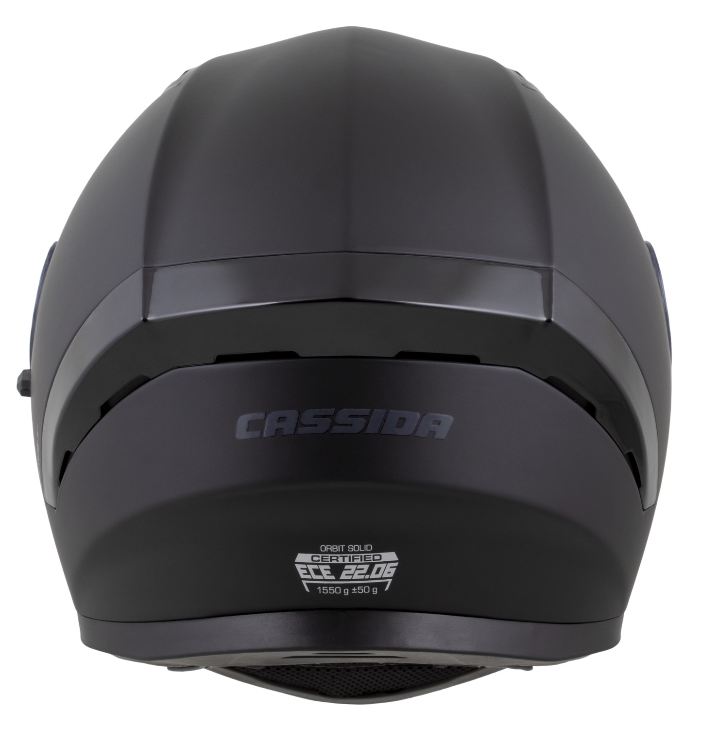 Integrální helma na motorku CASSIDA Orbit Solid (černá matná/černá)
