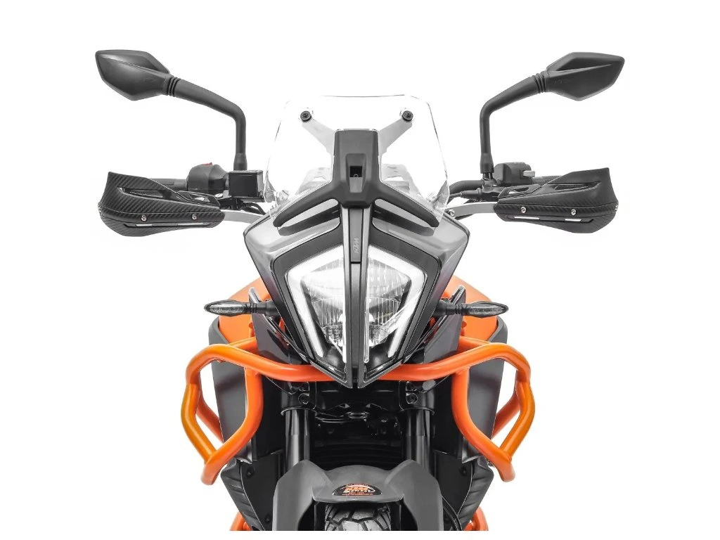 Kryty rukou/chrániče páček na motorku TXR s kovovou výztuhou, černé 