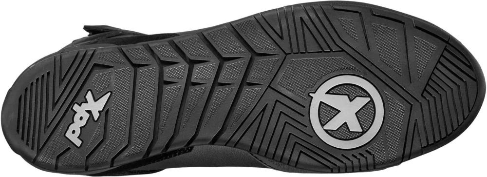 XPD X-ROAD H2OUT® černé, boty na motorku nízké šněrovací