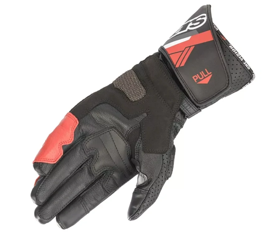 Alpinestars SP-8 V3 (černá/bílá/červená), sportovní rukavice na motorku