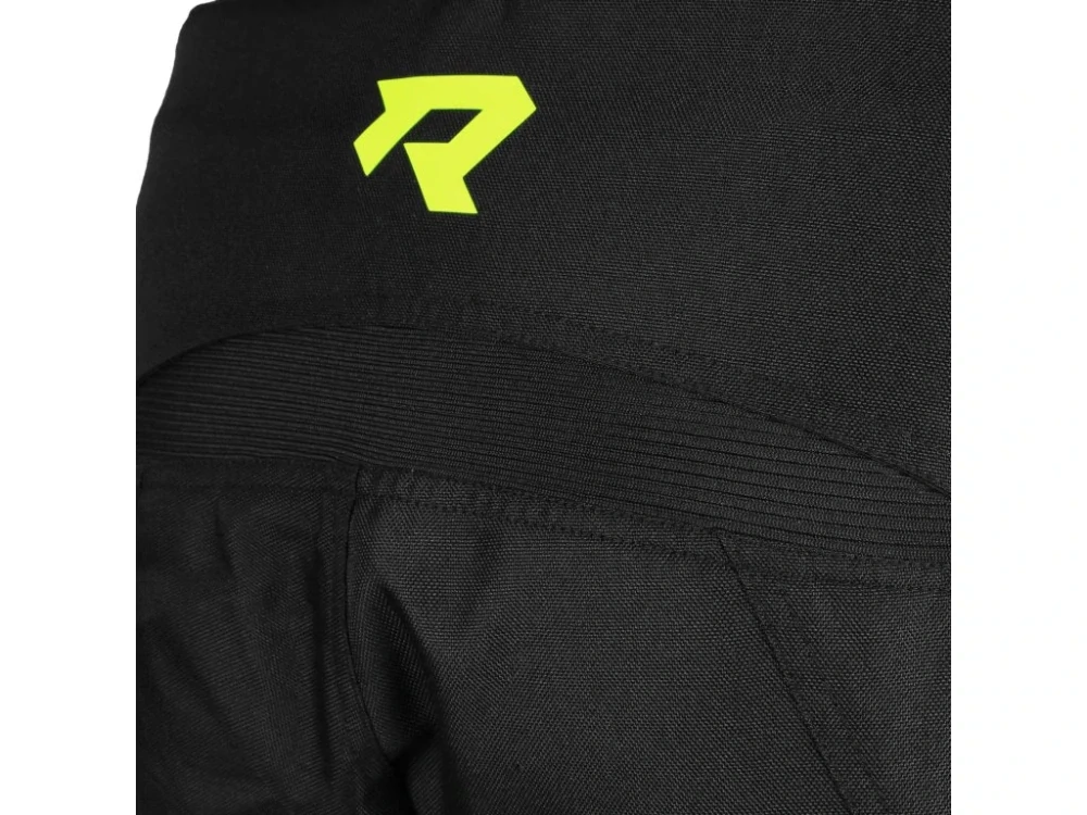 Dětské motokrosové kalhoty na motorku TXR Pulse černo-fluo žluté