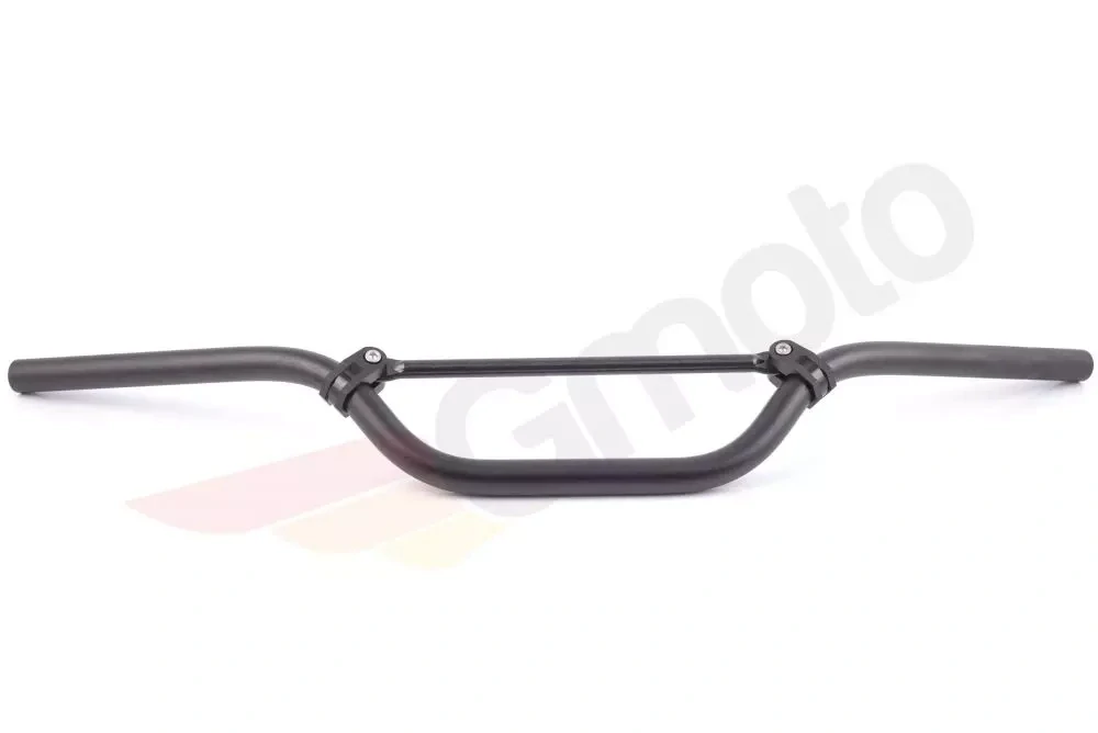 Řidítka na motorku s hrazdou hliníková ENDURO/STREET 22 mm, černá 780 mm
