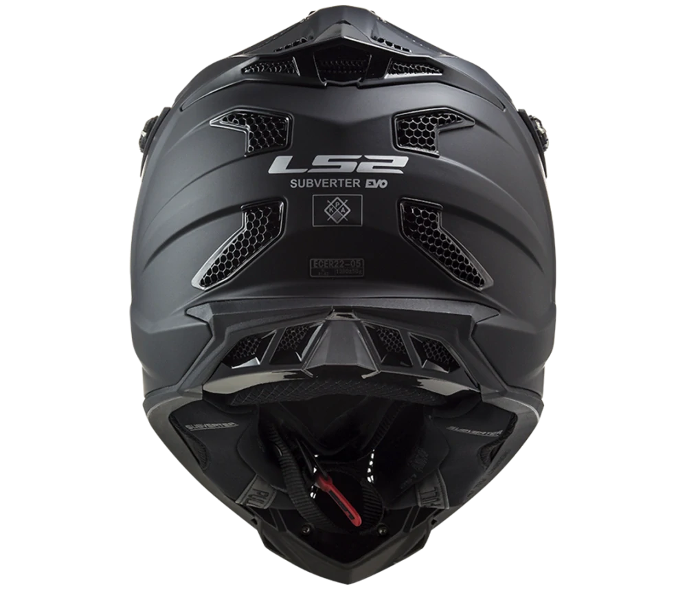 Motokrosová helma na motorku LS2 MX700 Subverter EVO NOIR Matt Black