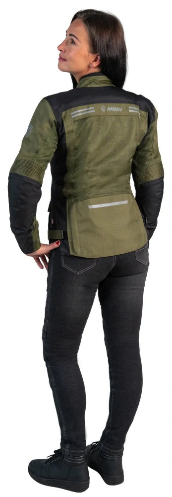 MBW VERANO JACKET OLIVE textilní dámská letní bunda na motorku