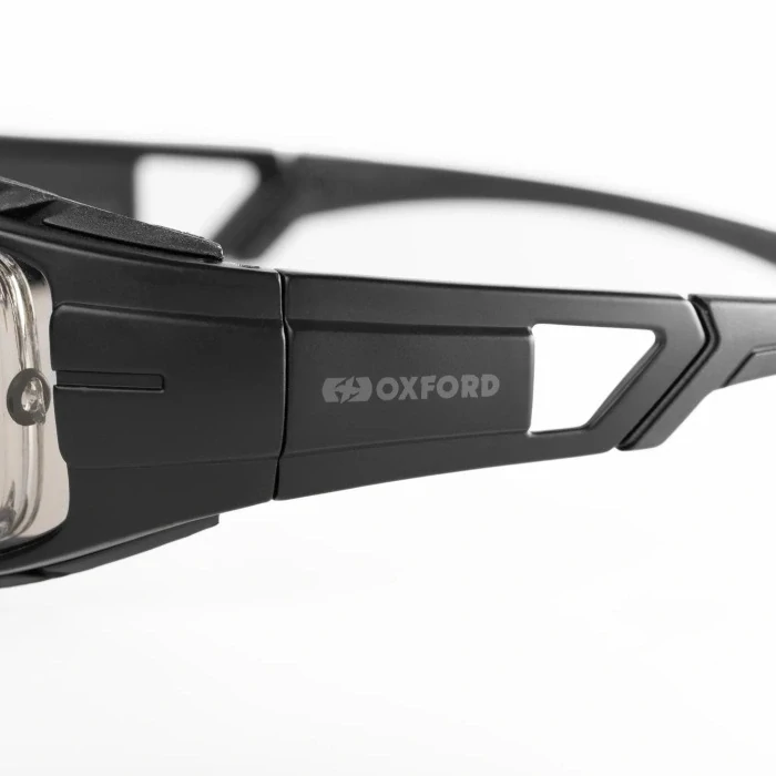 Motorkářské brýle OXFORD TRANSFORMER, samostmívací polarizované + vnitřní brýle na dioptrické čočky