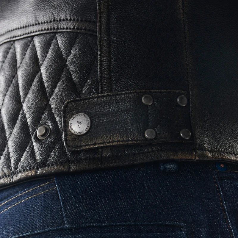 Rebelhorn HUNTER 2 VINTAGE BROWN, hnědá kožená bunda na motorku