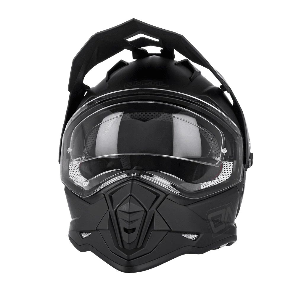 O'Neal SIERRA Helmet FLAT black, enduro helma na motorku, černá matná