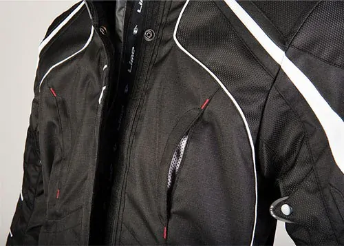 Textilní dámská moto-bunda MBW Nikita black, 3-vrstvá DOPRAVA ZDARMA