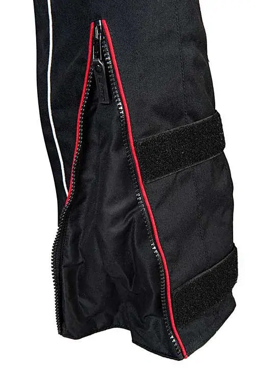 Textil. dámské moto-kalhoty MBW Evelin Red, 3-vrstvé DOPRAVA ZDARMA