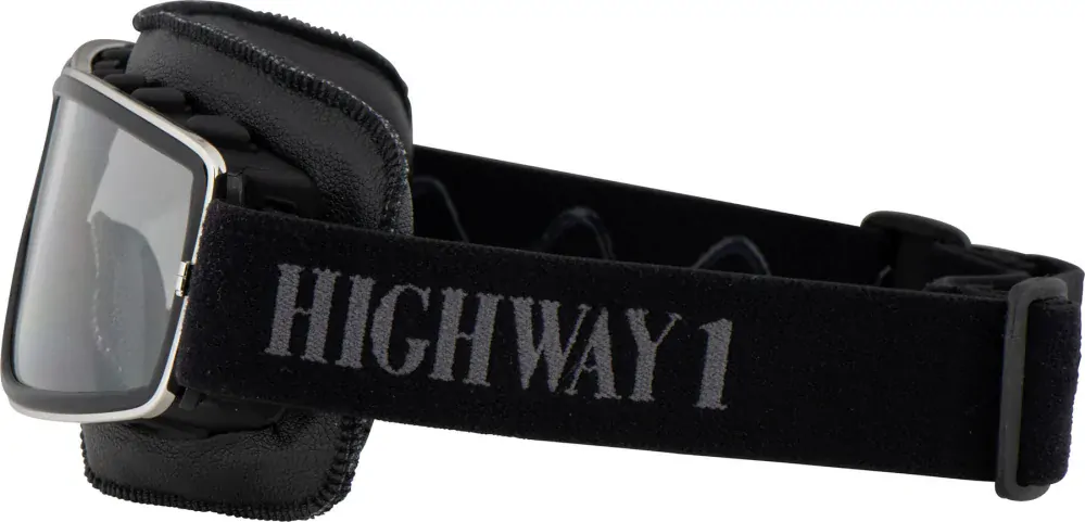Highway 1 Retro brýle na motorku, čiré