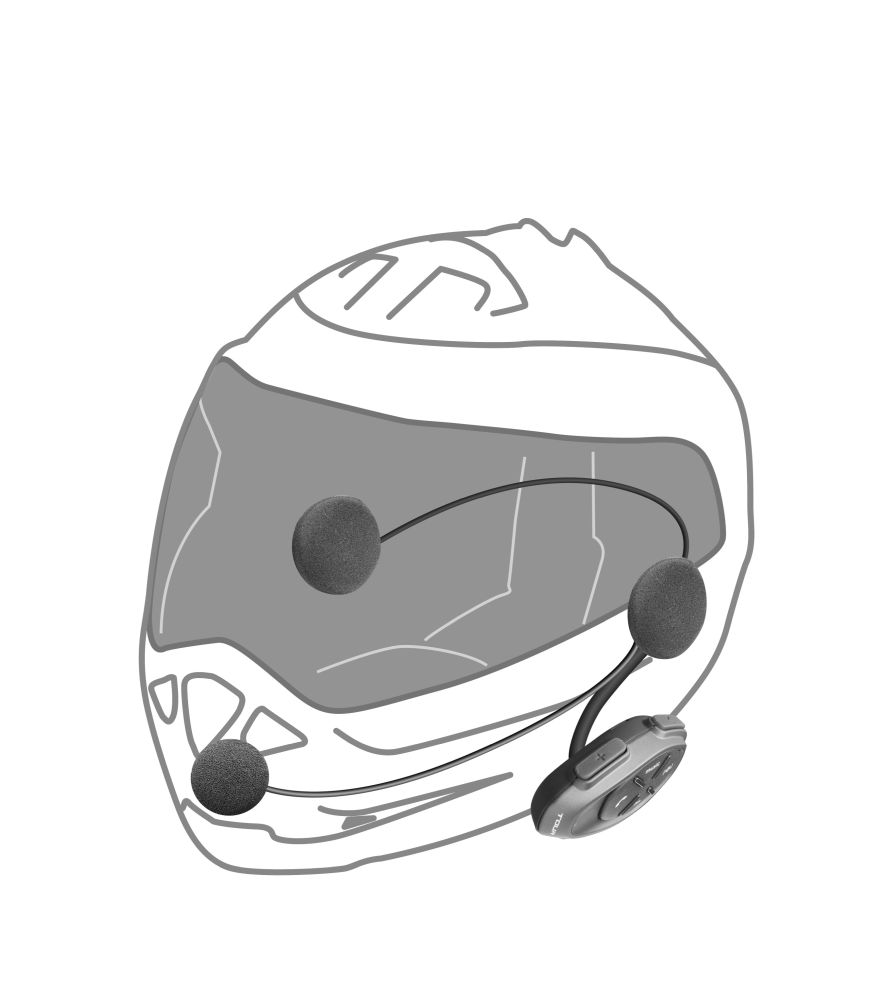 Interphone Tour HD Single Pack, Bluetooth interkom na moto