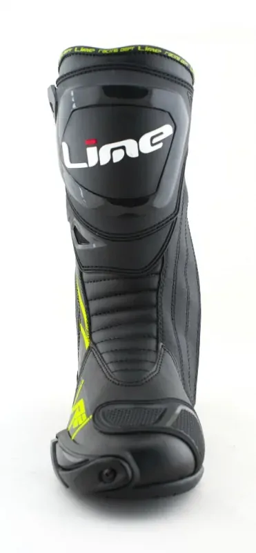 Sportovní boty na motorku MBW Lime ABE černé/žlutá fluo + DOPRAVA ZDARMA