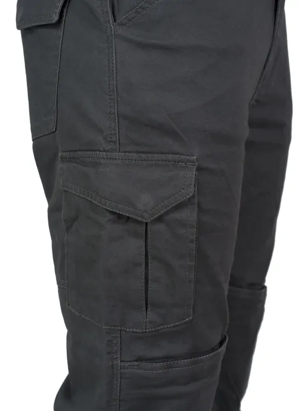 MBW DORIAN pánské kalhoty na motorku s kevlarem, kapsáče + DOPRAVA ZDARMA
