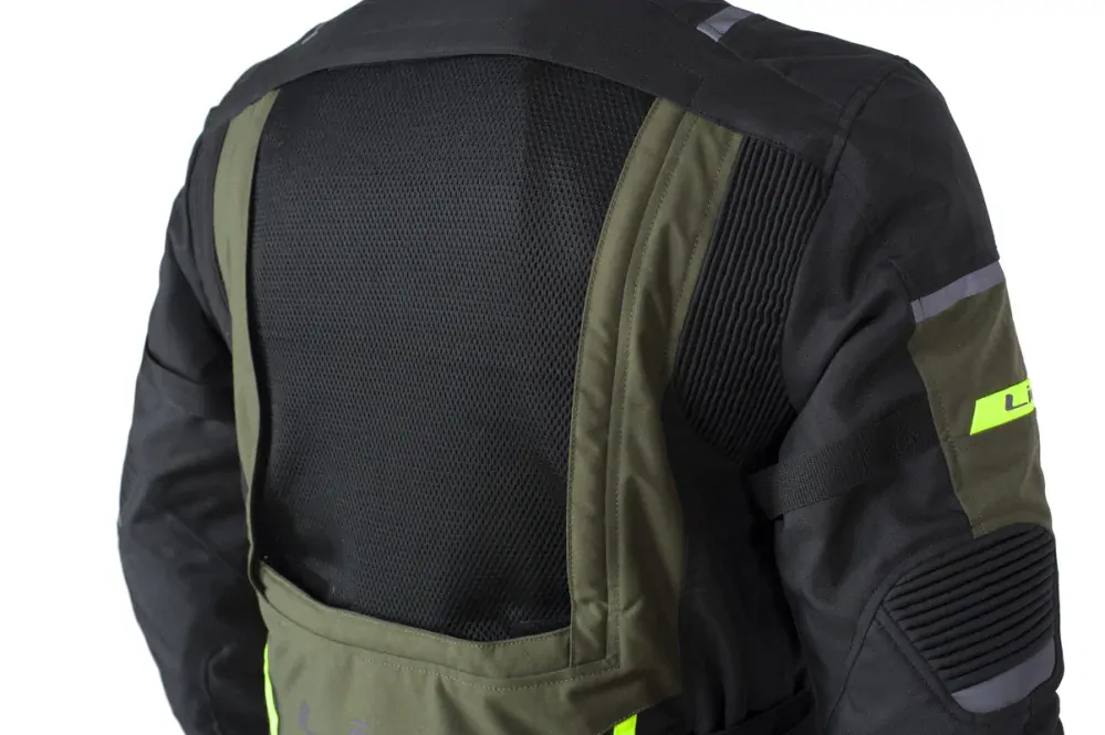 MBW MEMPHIS JACKET GREEN, textilní 3-vrstvá bunda na motorku + DOPRAVA ZDARMA