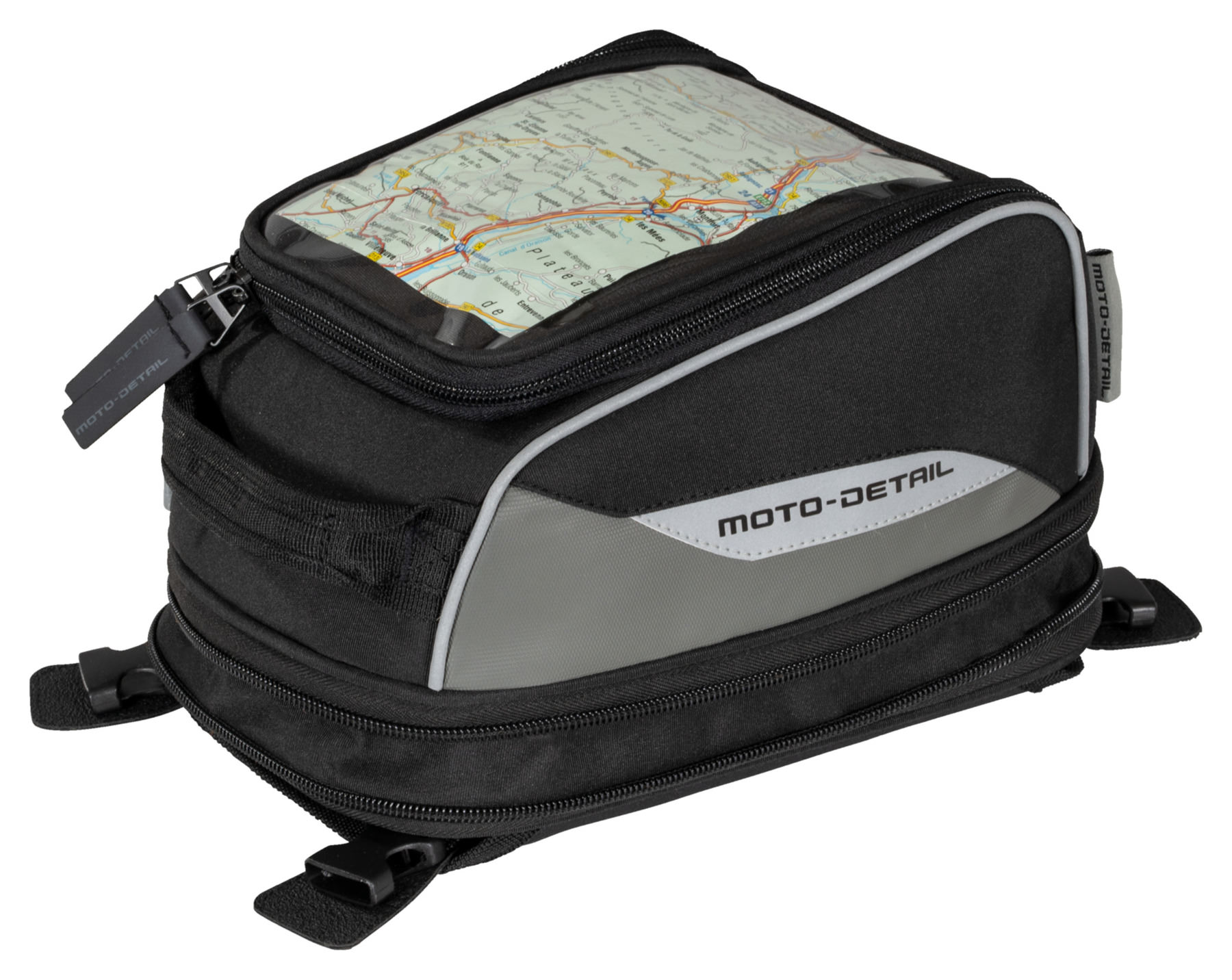 Tankvak (Tankruksak) na motorku Moto-detail 4L, magnetický/řemenový