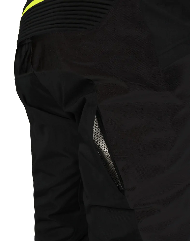 MBW ADVENTURE EVO PANTS YELLOW  textilní 3-vrstvé PÁNSKÉ kalhoty na motorku 