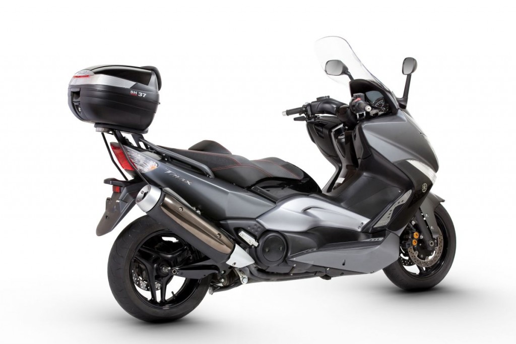 Vrchní kufr na motorku SHAD SH37, 37L (s plotnou)