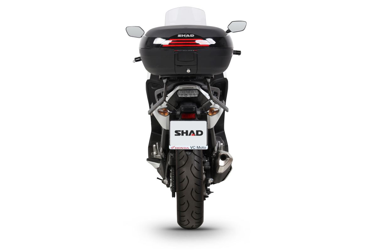 Vrchní kufr na motorku SHAD SH46, 46L (s plotnou)