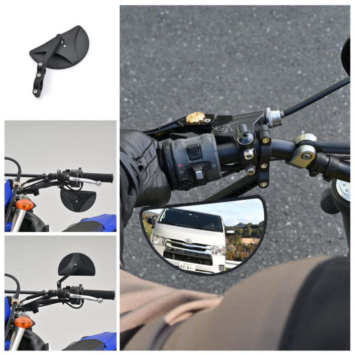 Zrcátko na motorku SUMO Daytona "D-MIRROR-19" (Scrambler, SUPERMOTO, ENDURO, NAKED)