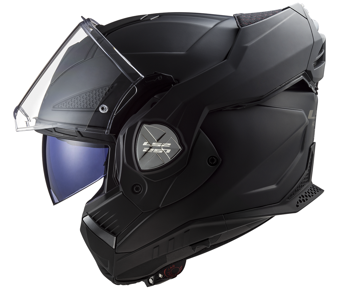 LS2 FF901 ADVANT X SOLID MATT BLACK, překlápěcí helma na motorku