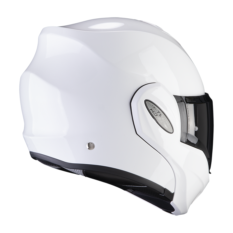 Překlápěcí helma na motorku SCORPION EXO-TECH EVO solid bílá