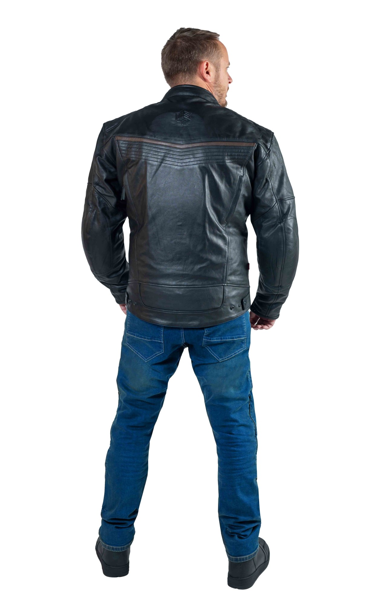 MBW BORA kožená PÁNSKÁ bunda na motorku