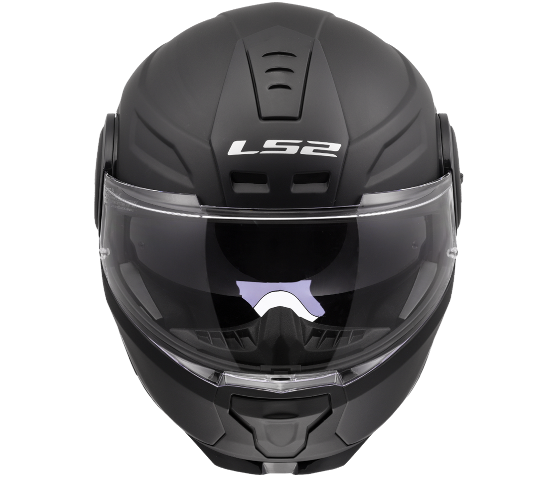 LS2 FF902 SCOPE II SOLID Matt Black, výklopná helma na motorku + PINLOCK v ceně