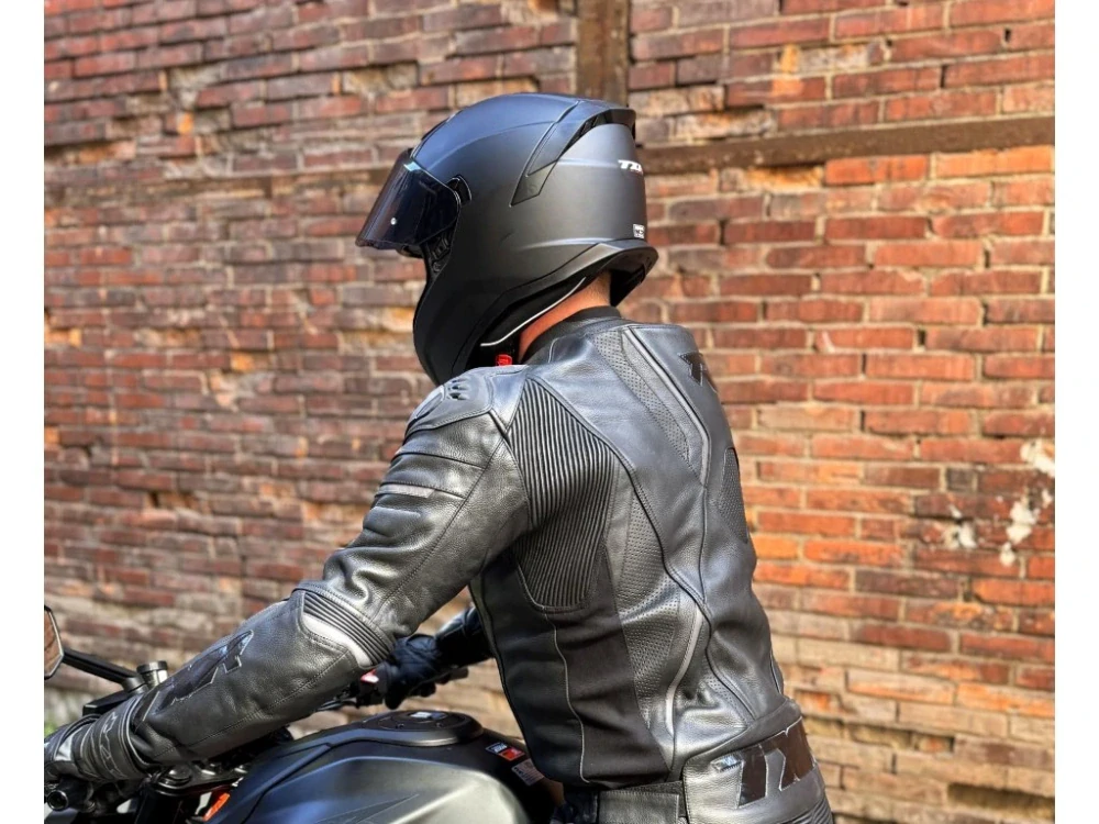 Integrální helma na motorku TXR Raptor černá matná
