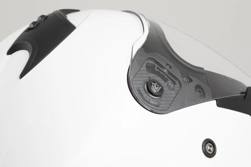 Helma na motorku CASSIDA Reflex 2.0 Solid (bílá/černá)