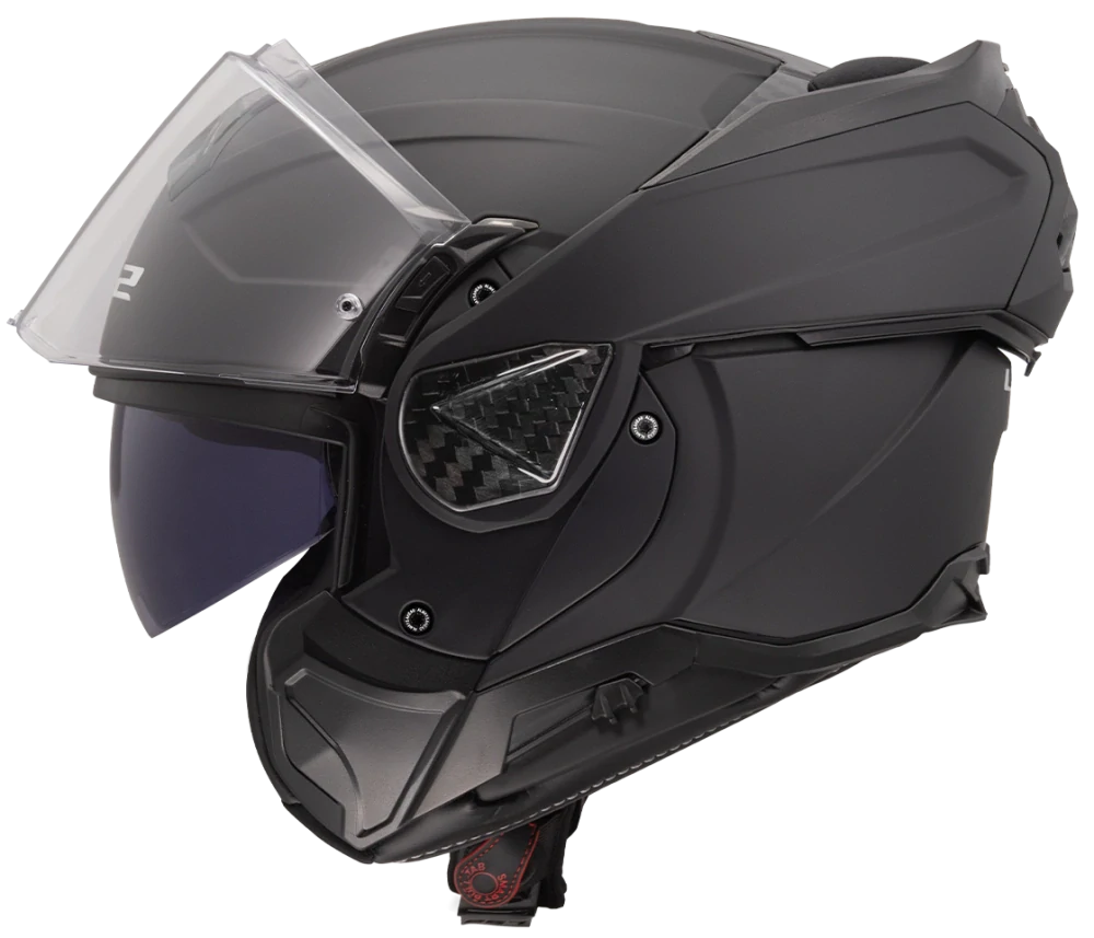 LS2 FF910 ADVANT II SOLID MATT BLACK, překlápěcí helma na motorku