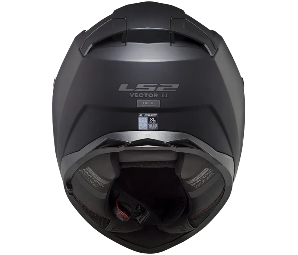 Helma na motorku LS2 FF811 VECTOR II HPFC SOLID Matt Black