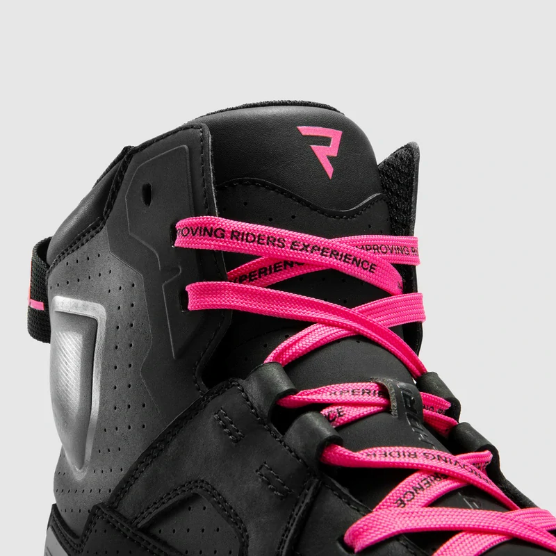 Boty na motorku REBELHORN VANDAL II WOMAN, LADY BLACK/PINK