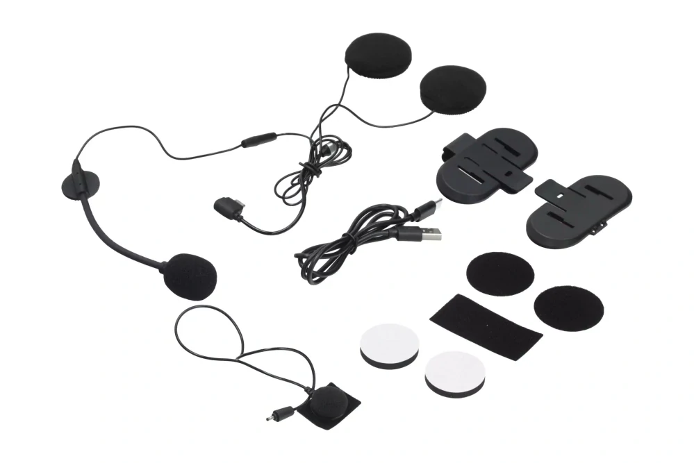 SCS S-9XM Bluetooth motocyklový interkom, dosah 1000m