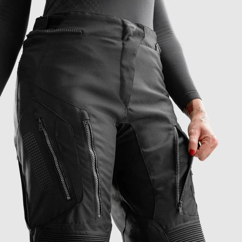 Dámské kalhoty na motorku REBELHORN HIKER IV LADY BLACK