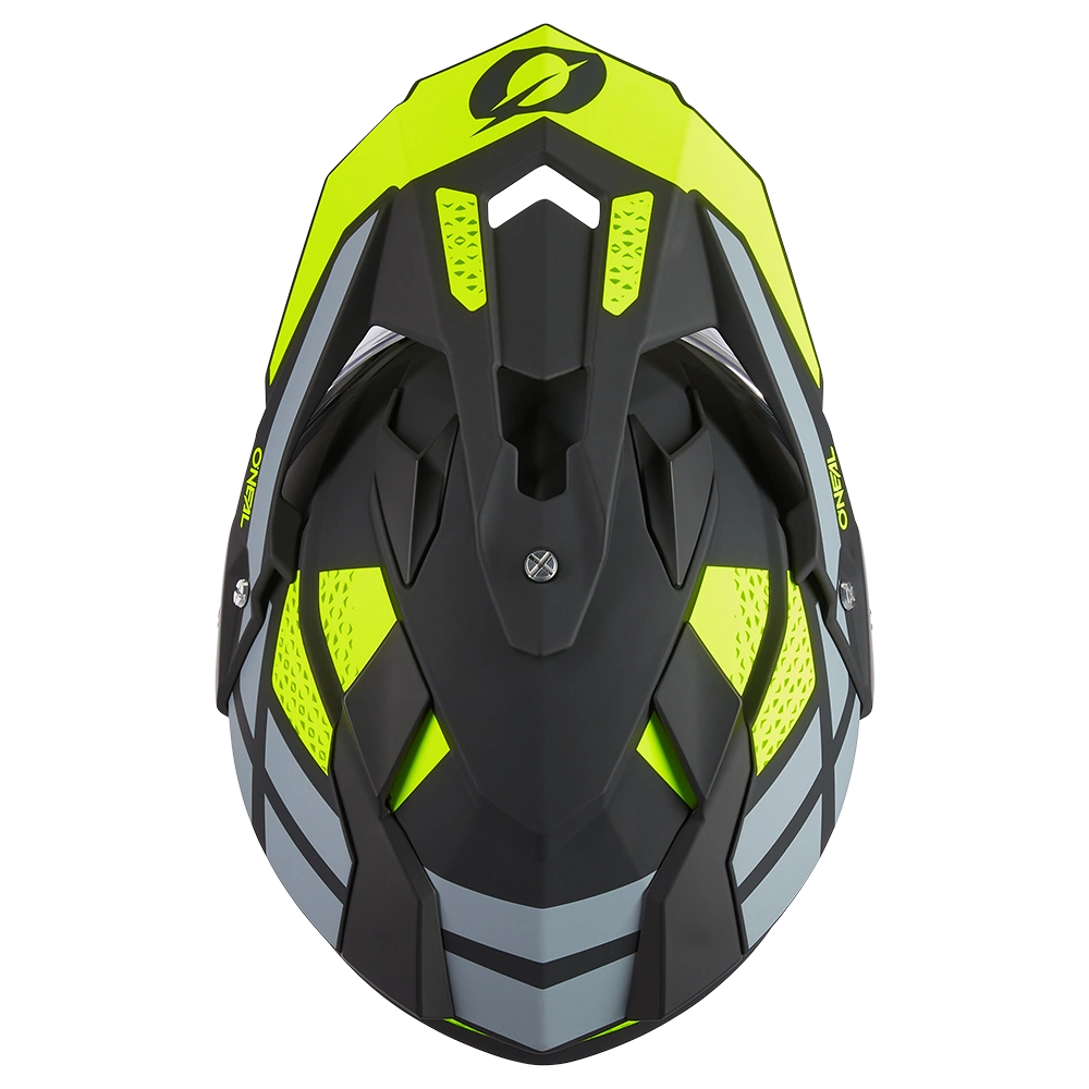 O'Neal SIERRA Helmet R neon yellow/black/gray, enduro helma na motorku