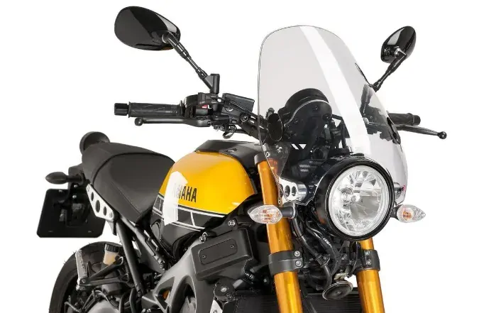 Plexi na motorku Puig Custom II 0336W "Touring" čiré